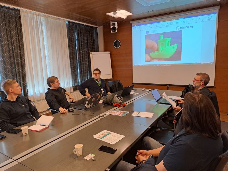 1st roundtable meeting of the NextGEng project at Valmet