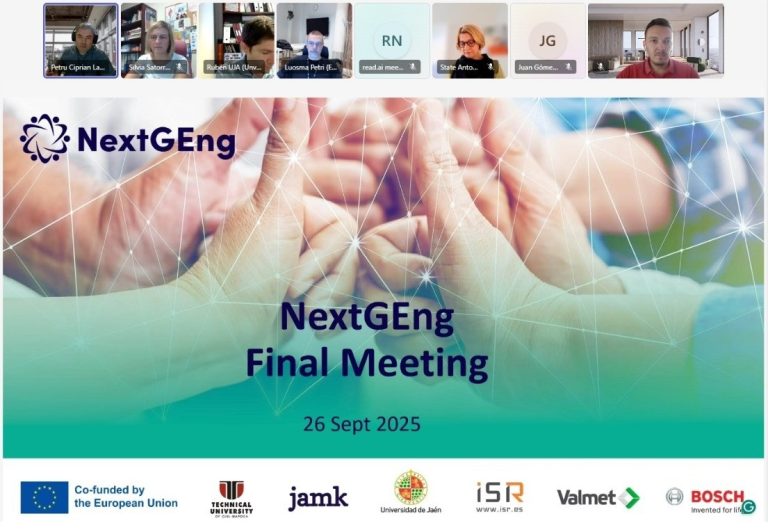 NextGEng Project – Final Meeting